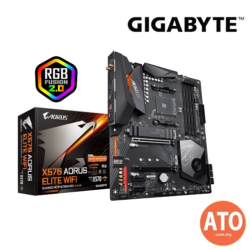 Gigabyte AMD X570 AORUS ELITE WIFI Motherboard